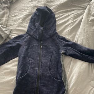 Lululemon scuba jacket - blue